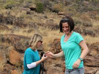Marion, Romane South Africa 2014 (28 of 80) : Burkes luck potholes, Marion visit